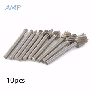 ⚡NEW 8⚡Drill Bits Set Bits Set Rotary Burrs Carving Milling Accessory 3mm 10pcs