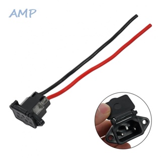 ⚡NEW 8⚡Socket Charger 1pcs About 20CM Connector Plug For 48V 36V Motorcycle Parts