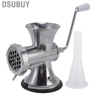 Dsubuy Manual Meat Grinder Silver Suction Cup Type Mincing