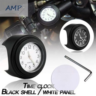 ⚡NEW 8⚡Motorcycle Handlebar Clock Luminous 45*30mm Accessories Aluminum Alloy