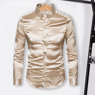 เสื้อเชิ้ตแขนยาวลําลอง ระบายอากาศได้ดี สไตล์ลําลอง สําหรับผู้ชาย