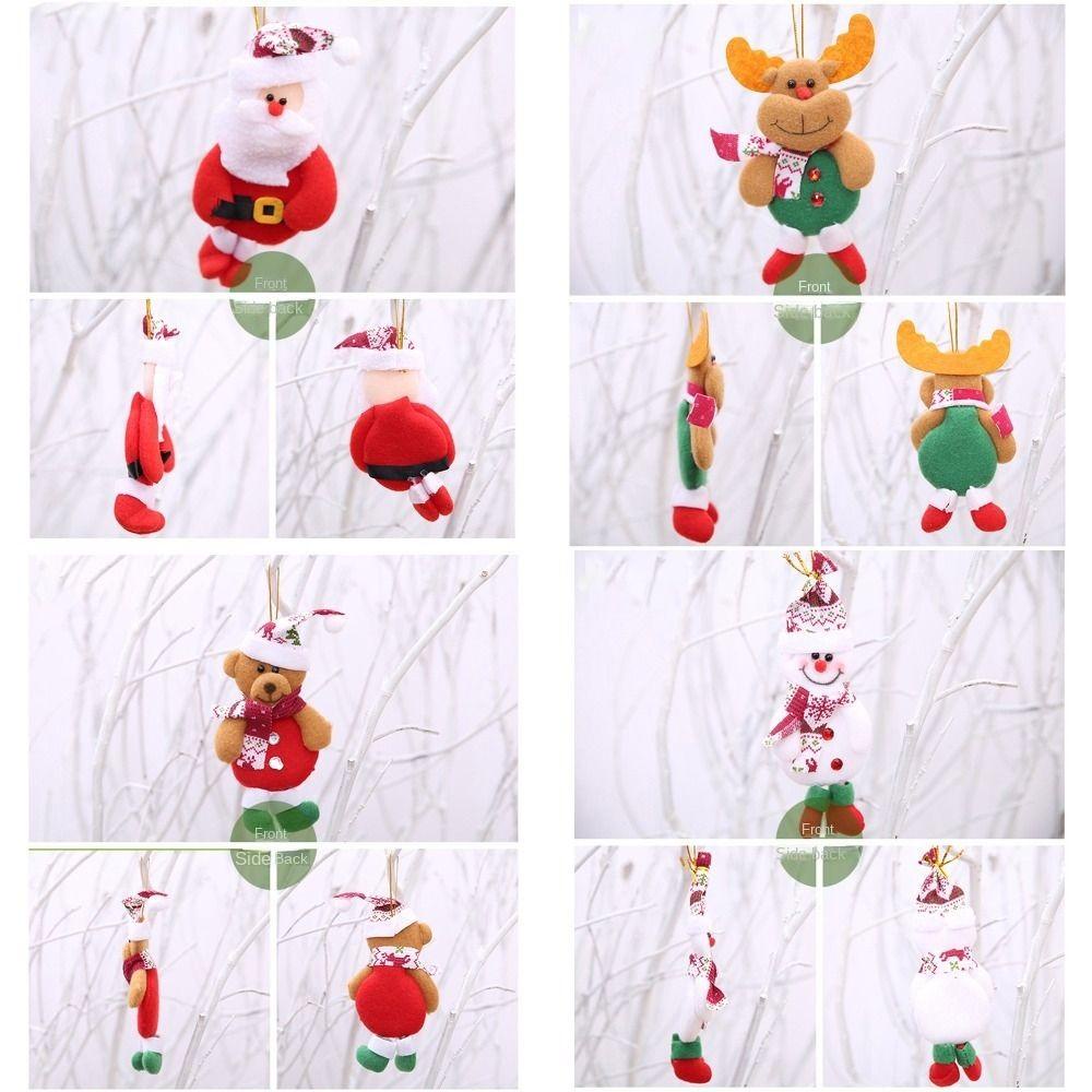cherry3-จี้ตุ๊กตาซานต้าครอส-สโนว์แมน-กวาง-หมี-ผ้าไม่ทอ-4-ชิ้น-สําหรับแขวนตกแต่งต้นคริสต์มาส-หน้าหนาว