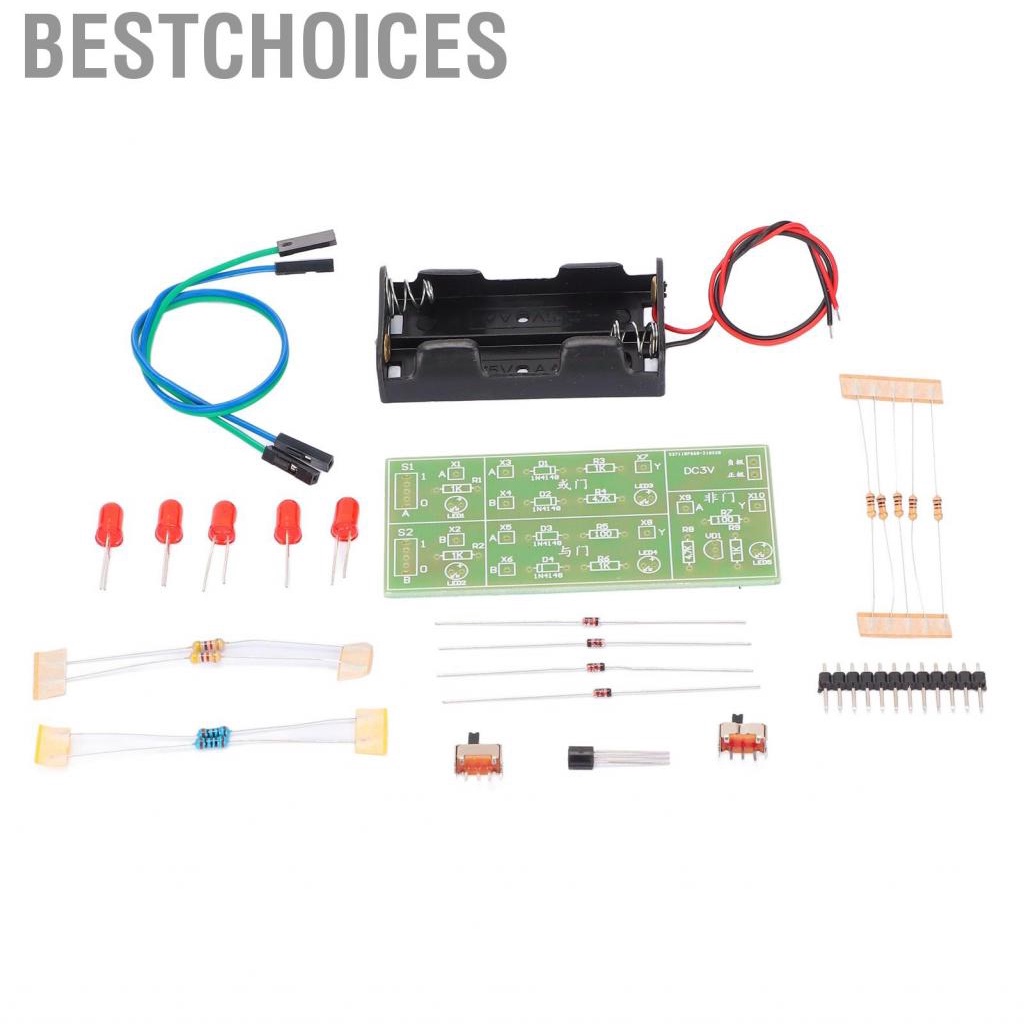 bestchoices-abs-discrete-component-gate-circuit-kit-electrical-project-starter-for-diy