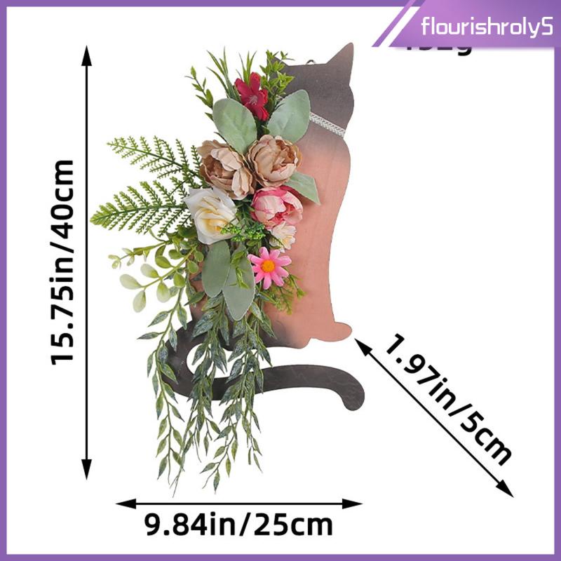 flourishroly5-พวงหรีดดอกไม้ประดิษฐ์-สําหรับประดับตกแต่งประตู-หน้าต่าง-วันหยุด