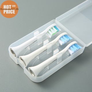 Aosuoas กล่องเก็บหัวแปรงสีฟันไฟฟ้า แบบใส แบบพกพา TH.