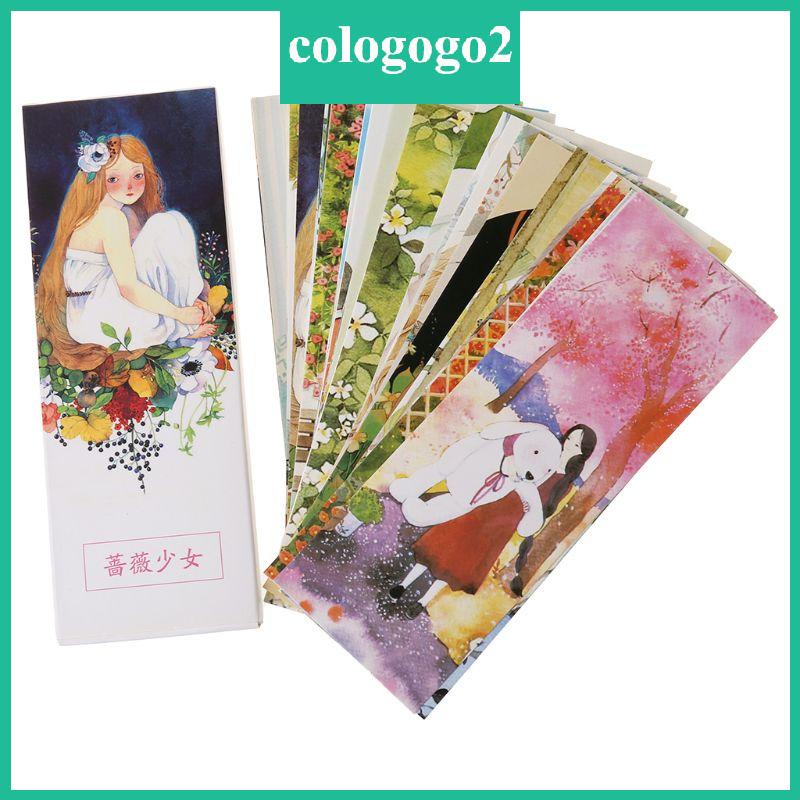 cologogo2-ที่คั่นหนังสือ-ฉลากข้อความ-30-ชิ้น-สําหรับเด็กผู้หญิง