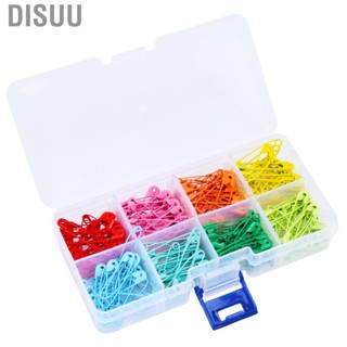 Disuu 240Pcs Colorful Safety Pins 32mm Stainless Steel Mini DIY Sewing HG