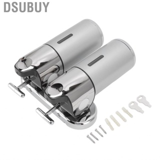 Dsubuy Dispenser Dual Pump 1000ml Wall Mounted Easily Refilled