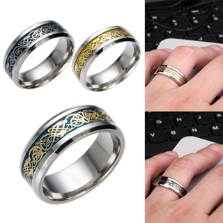 [AS] แหวนเหล็กไทเทเนียม พื้นผิวเรียบ ของขวัญแต่งงาน สําหรับผู้ชาย