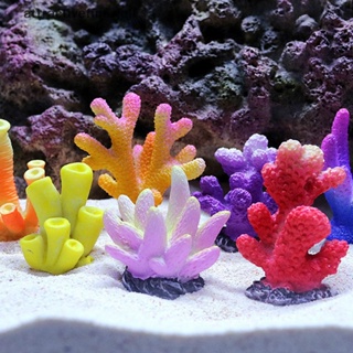 [attractivefinewell] ปะการังเทียมเรซิ่น รูปปลาดาว สําหรับตกแต่งตู้ปลา โต๊ะ TIV
