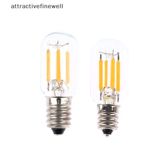 [attractivefinewell] หลอดไฟกลางคืน Led T20 2W E12 E14 หรี่แสงได้ ขนาดเล็ก 1 ชิ้น