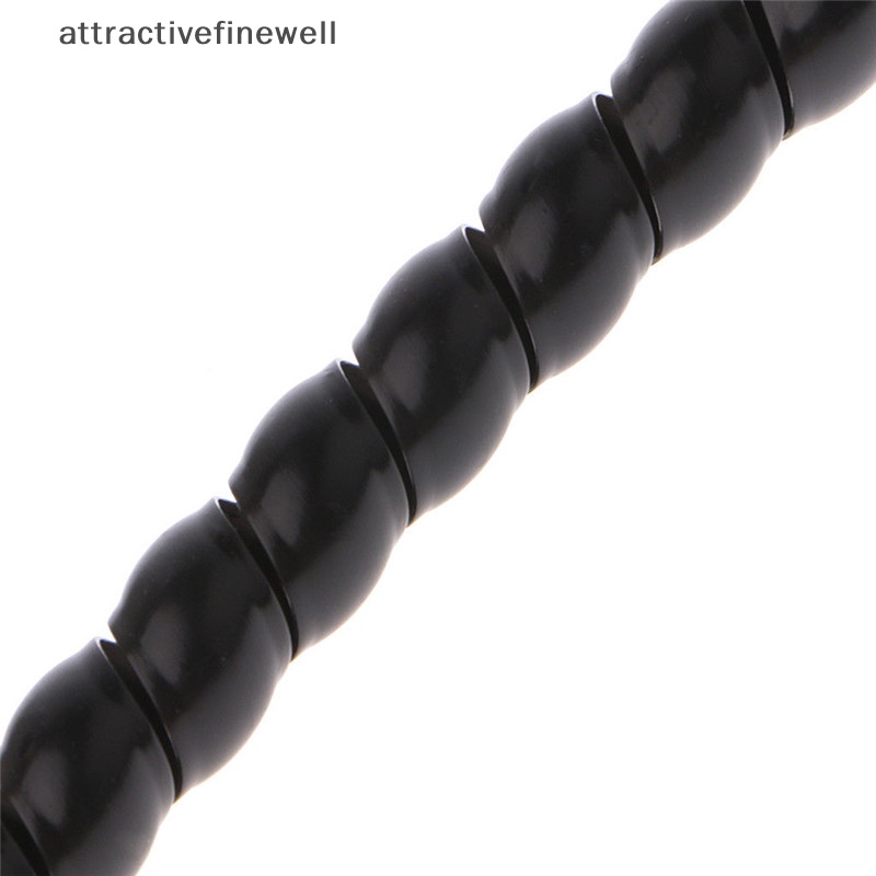 attractivefinewell-ปลอกหุ้มสายเคเบิล-แบบเกลียว-ขนาด-10-มม-14-มม-ยาว-1-เมตร-หลากสี-สําหรับจัดระเบียบสายไฟ-tiv