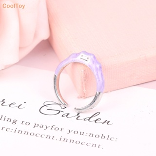 Cooltoy แหวนเปิด รูปมอนสเตอร์ตัวน้อย ปรับได้ สไตล์เกาหลี ของขวัญเพื่อน วัยรุ่น สําหรับผู้ชาย และผู้หญิง