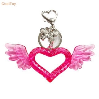 Cooltoy Y2K พวงกุญแจ จี้รูปหัวใจน่ารัก สีชมพู สําหรับห้อยกระเป๋า