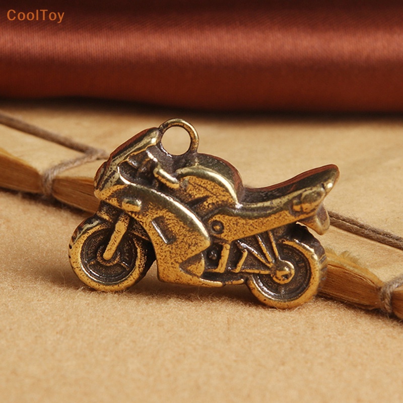 cooltoy-พวงกุญแจทองเหลือง-จี้รถจักรยานยนต์-พวงกุญแจ-ฟิกเกอร์ตกแต่ง-งานฝีมือ-อุปกรณ์เสริม-พวงกุญแจรถ-แขวนขายดี