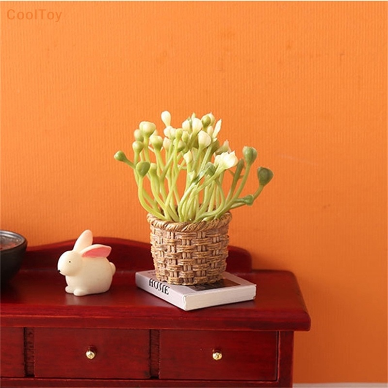 cooltoy-โมเดลกระถางต้นไม้จิ๋ว-สีเขียว-สําหรับตกแต่งบ้านตุ๊กตา-1-12