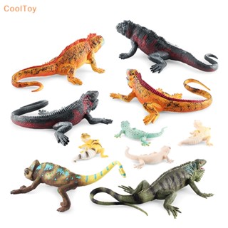 Cooltoy ฟิกเกอร์ตุ๊กแก จิ้งจกจําลอง สําหรับตกแต่งโต๊ะ