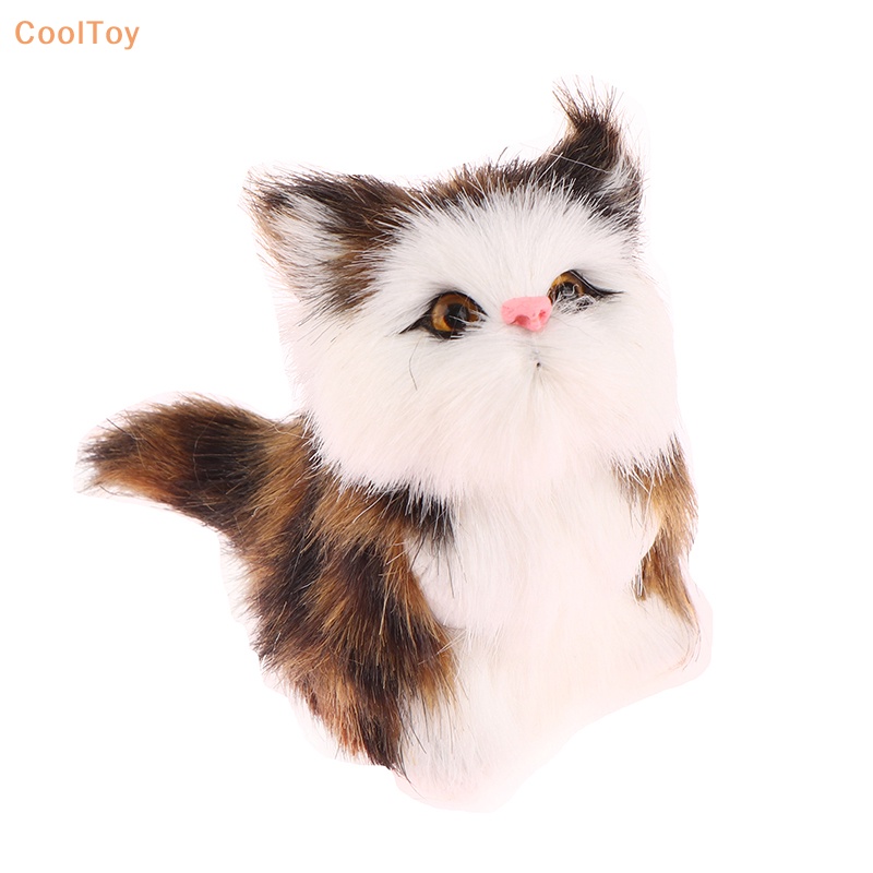 cooltoy-โมเดลตุ๊กตาแมวจําลอง-แบบนิ่ม-ของขวัญวันเกิด-สําหรับเด็กผู้หญิง-1-ชิ้น