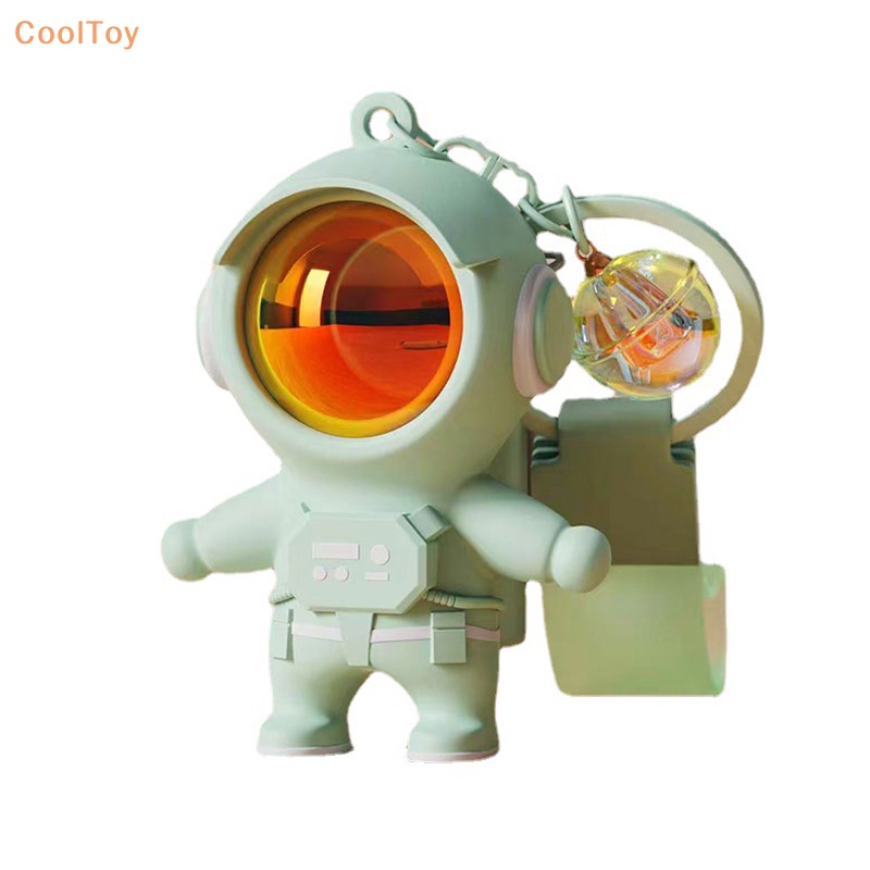 cooltoy-พวงกุญแจ-จี้รูปการ์ตูนนักบินอวกาศ-เรืองแสงในที่มืด-สําหรับแขวนกระเป๋า