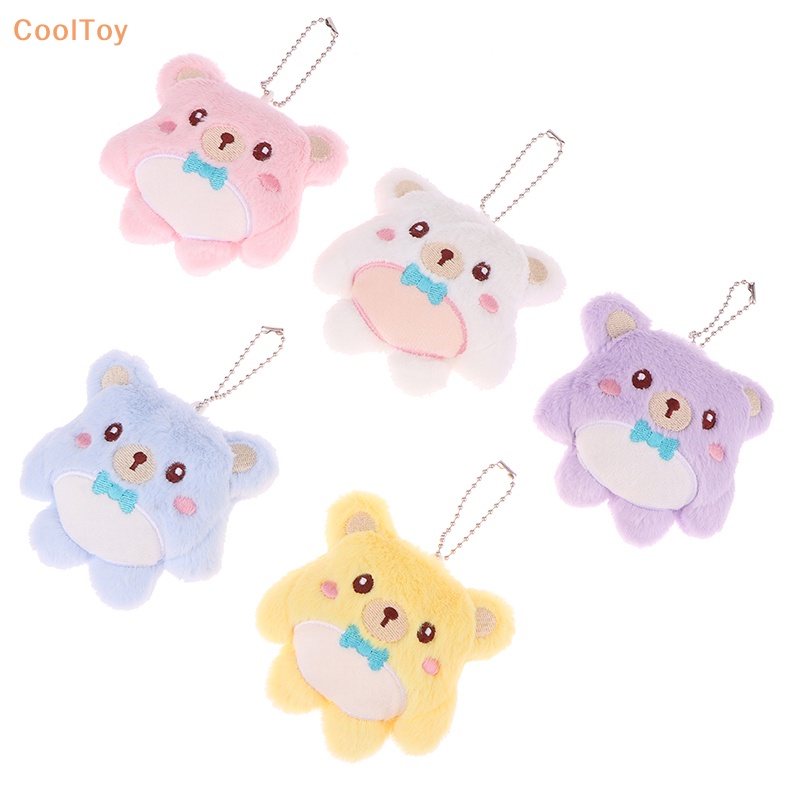 cooltoy-ตุ๊กตาหมีน่ารัก-ตุ๊กตาการ์ตูนสัตว์-จี้-นุ่ม-ตุ๊กตา-พวงกุญแจ-กระเป๋าเป้สะพายหลัง-รถ-กระเป๋า-พวงกุญแจ-ตกแต่ง-ของขวัญเด็ก-ขายดี