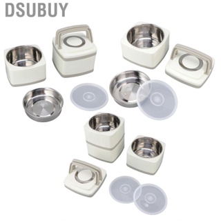 Dsubuy Portable Lunch Box Proof Stainless Steel Vacuum Insulation Bento Supply