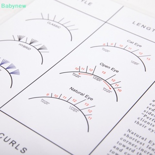 &lt;Babynew&gt; แผนที่ต่อขนตา ใช้ซ้ําได้ ลดราคา 1 ชิ้น