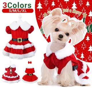 ชุดสัตว์เลี้ยงคริสต์มาส/เสื้อผ้าสำหรับสัตว์เลี้ยง ชุดคอสเพลย์ ชุดยูนิฟอร์มทางการ สําหรับสัตว์เลี้ยง สุนัข แมว คริสต์มาส