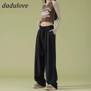 DaDulove💕 New American Ins High Street Retro Casual Pants Niche High Waist Loose Wide Leg Pants Trousers