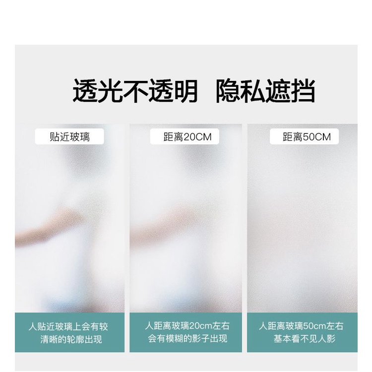 สติกเกอร์ฟิล์มกระจก-ป้องกันไฟฟ้าสถิตย์-ป้องกันการแอบมอง-ลายการ์ตูน-สีทึบแสง-สําหรับติดตกแต่งหน้าต่างห้องน้ํา
