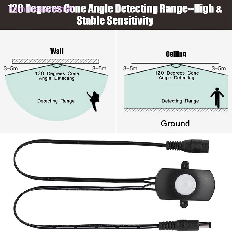 familiesandhot-gt-dc-5v-24v-usb-dc-ร่างกาย-อินฟราเรด-pir-จับการเคลื่อนไหว-เซนเซอร์-สวิทช์-การเคลื่อนไหวของมนุษย์-เซ็นเซอร์ตรวจจับการเคลื่อนไหว-สําหรับแถบไฟ-led-อัตโนมัติ