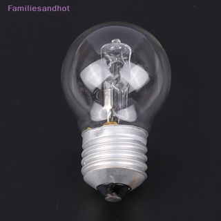 Familiesandhot&gt; หลอดไฟเตาอบ 110-250V 300 องศา E27 42W สําหรับเตาอบไมโครเวฟ 1 ชิ้น