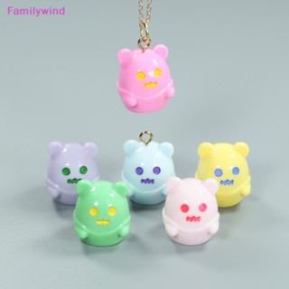 Familywind> เครื่องประดับตกแต่งรถยนต์ ลายการ์ตูนน่ารัก สีมาการอง 5 ชิ้น