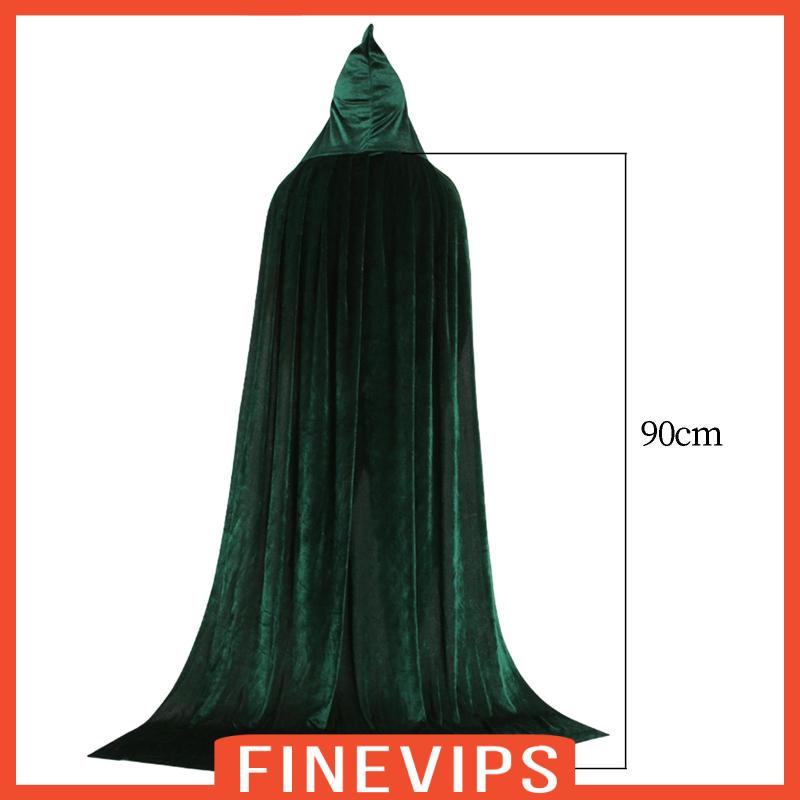finevips-เสื้อคลุม-ผ้ากํามะหยี่-แบบนิ่ม-มีฮู้ด-ลายปีศาจ-พร็อพถ่ายรูป-สําหรับปาร์ตี้ฮาโลวีน