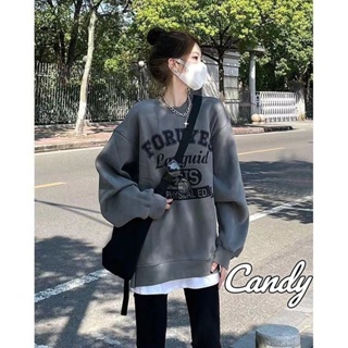 Candy Kids   เสื้อผ้าผู้ญิง แขนยาว แขนเสื้อยาว คลุมหญิง สไตล์เกาหลี แฟชั่น  ins ทันสมัย Trendy สบาย  สวย Beautiful Korean Style Stylish A28J1AH 39Z230926