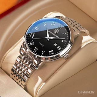 Poedagar Swiss Brand [พร้อมส่ง] 838 นาฬิกาข้อมือควอตซ์แฟชั่น กันน้ํา เรืองแสง สําหรับบุรุษ