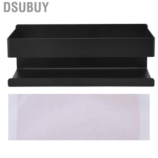 Dsubuy Single Tier Spice Rack  Shower Shelf Easy To Install 15kg Bearing  for Kitchen Bathroom