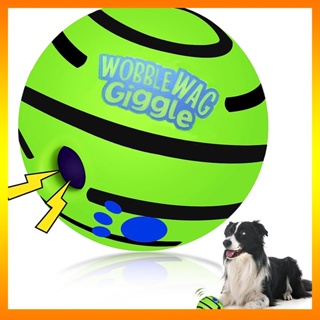[Calamus] ของเล่นลูกบอลเคี้ยว แบบโต้ตอบ พร้อมเสียงตลก สําหรับสัตว์เลี้ยง สุนัขขนาดกลาง และขนาดใหญ่