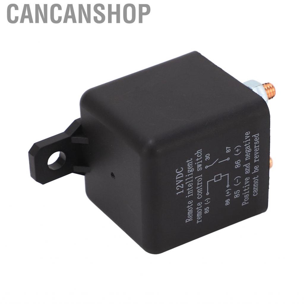 cancanshop-12v-car-relay-switch-no-contact-copper-coil-dual-controller-vehicle