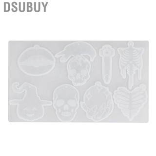 Dsubuy Epoxy Resin Earring Mold Silicone Cake Decorating Baking Mould Halloween