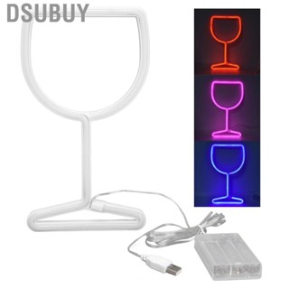 Dsubuy Neon Lights Dual Power Supply  Light Source Energy Saving Suspension