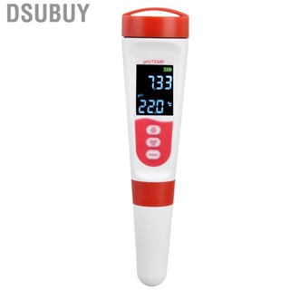 Dsubuy PH Tester Strong Operability LCD Mode Accurately Measure Durable Material Wat US