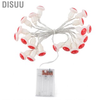 Disuu Light String 20 Red Muschroom Dedor For Christmas Decor