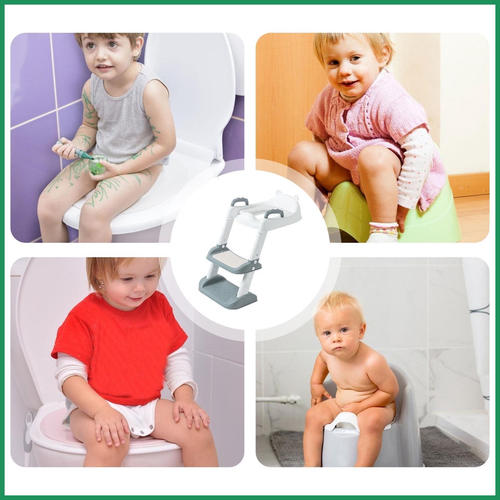 ห้องน้ำเด็กแบบพับได้-พลาสติก-เด็กแบบพกพา-ราวบันได-ที่นั่งชักโครก-แหวนเสริม-บันไดห้องน้ำสำหรับเด็ก