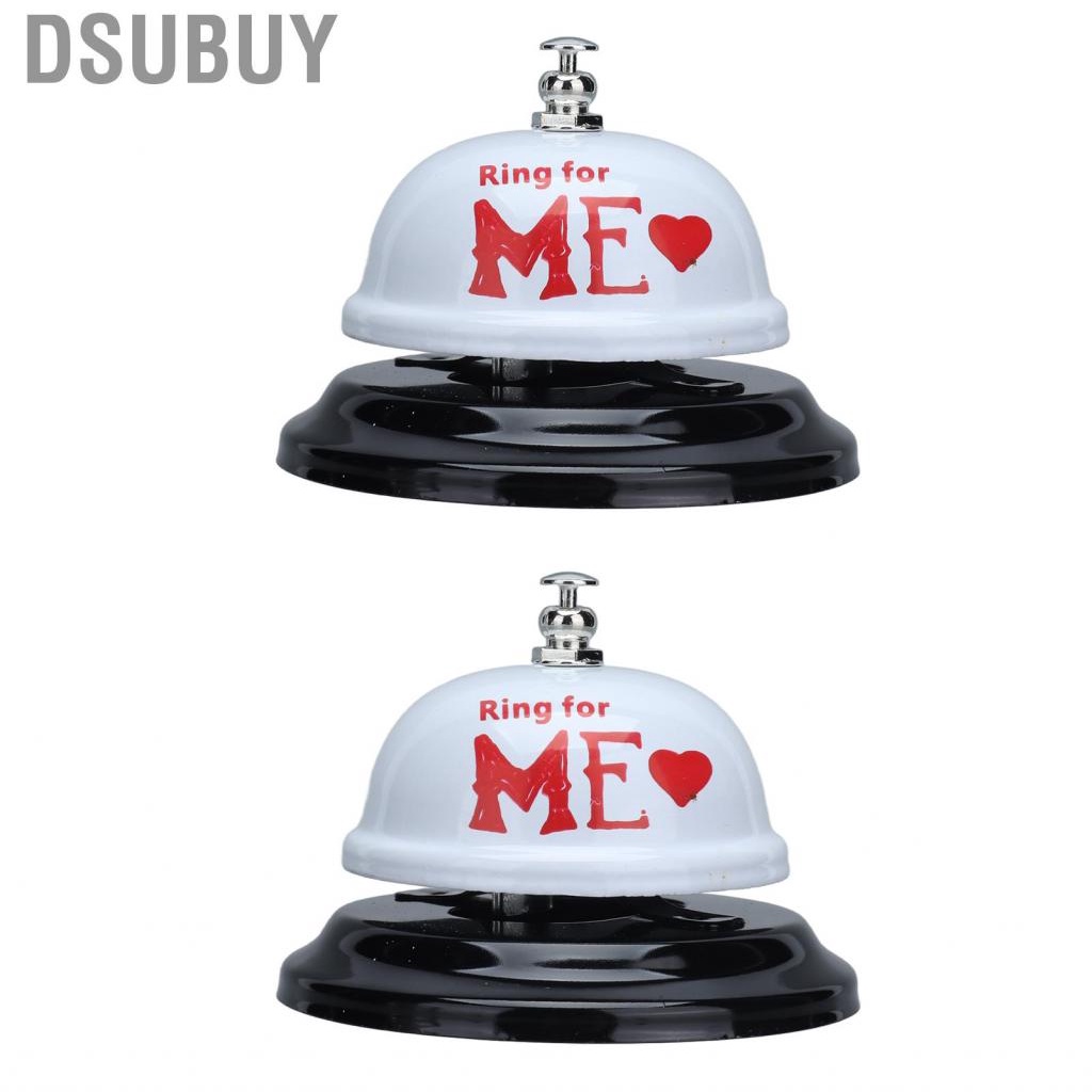 dsubuy-2pcs-meal-bells-stainless-steel-hand-pressed-bell-counter