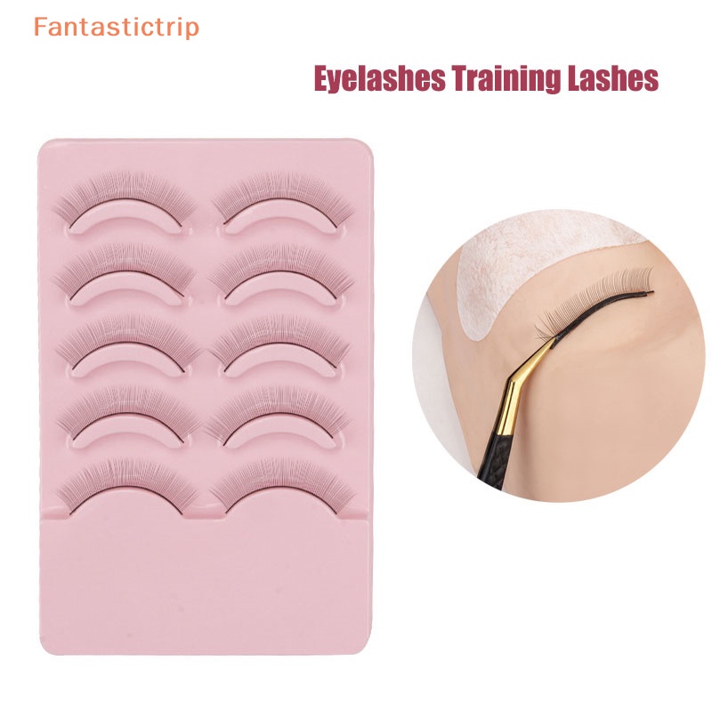fantastictrip-5-คู่-เซต-ขนตาปลอม-แฮนด์เมด-ฝึก-ขนตา-สําหรับผู้เริ่มต้น-การสอน-ขนตา-เครื่องมือต่อขนตา-แฟชั่น