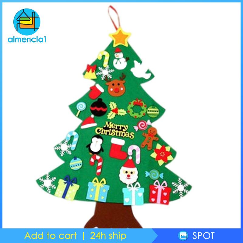 almencla1-ชุดต้นคริสต์มาส-ผ้าสักหลาด-ขนาด-39-นิ้ว-ลอกออกได้-diy-สําหรับของขวัญปีใหม่-เด็กวัยหัดเดิน