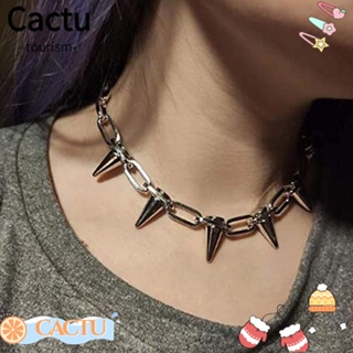 Cactu เครื่องประดับ โลหะผสม ของขวัญ สไตล์พังก์ ฮาราจูกุ สําหรับผู้หญิง ผู้ชาย