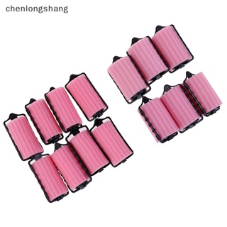 Chenlongshang 6/8 ชิ้น ฟองน้ําโฟม เบาะ Diy จัดแต่งทรงผม ลูกกลิ้งดัดผม เครื่องมือบิด EN