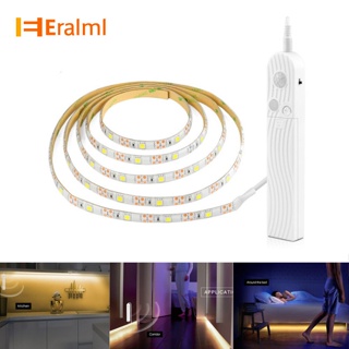 Eralml สายไฟ LED เซนเซอร์ตรวจจับการเคลื่อนไหว 2 เมตร สําหรับตู้ ทางเดิน ใต้เตียง