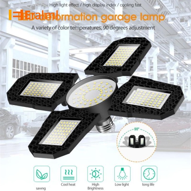 eralml-โคมไฟเพดาน-led-120w-e27-พลังงานสูง-แปลงร่างได้-สําหรับโรงรถ-โกดังสี่ใบ